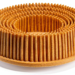 3M Roloc Bristle Disc 07527 Yellow 3in Medium Grit 80 10 Pack-0