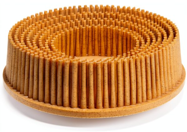 3M Roloc Bristle Disc 07527 Yellow 3in Medium Grit 80 10 Pack-0