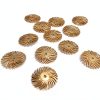 3M Radial Bristle Discs 3/4" White 120 Grit Pack of 12 Bristle Brush-3
