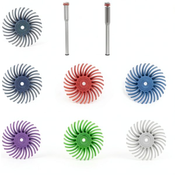 Mini Radial Bristle Disc 76pcs Kit with 2.35mm/3mm Mandrels-Shuqiu Set-2