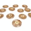 3M Radial Bristle Discs 3/4" White 120 Grit Pack of 12 Bristle Brush-1