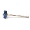 3M Scotch-Brite Radial Bristle Disc, 35000 rpm, 9/16" Diameter, P400 Grit, Blue (Pack of 48)-1