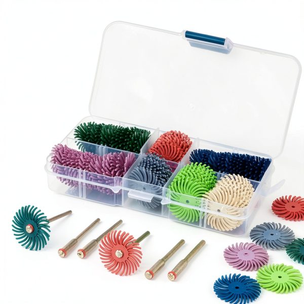 Mini Radial Bristle Disc 76pcs Kit with 2.35mm/3mm Mandrels-Shuqiu Set-1