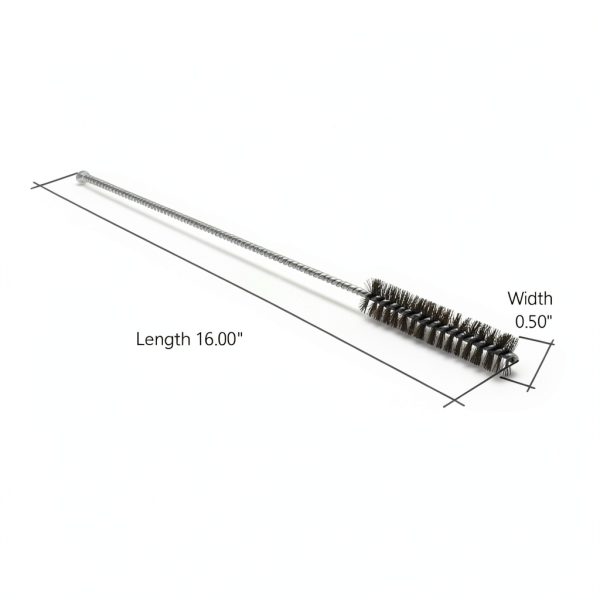 S1609 1/2 Inch x 16 Inch Stainless Steel Tube Brush-4