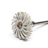 3M Radial Bristle Discs 3/4" White 120 Grit Pack of 12 Bristle Brush-6