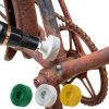 2 Inch Bristle Disc ZEHIQ 6 Pack 50/80/120 Grits with 1/4" Shank-6