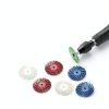 Radial Bristle Disc Kit 1 Inch 7 Grit 35Pcs with 3mm Shank for Rotary Tools 80-2500 for Jewelry Wood Metal Polishing Cleaning Finishing Deburring-4