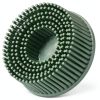 3M Abrasive Roloc Bristle Discs 2" Green Ceramic Grain, 25,000 RPM-0