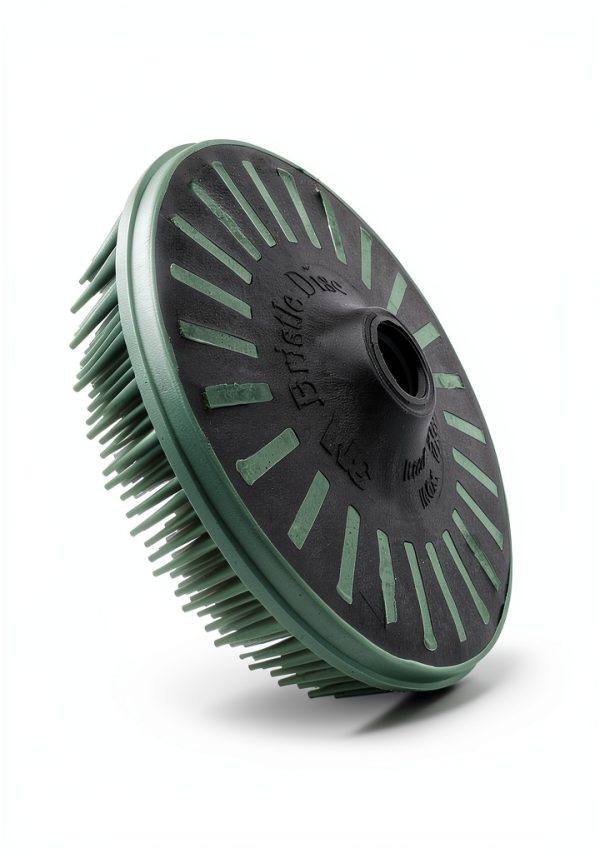 3M Abrasive Scotch-Brite Bristle Discs 4 1/2" Green 50-12,000 RPM-2