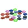 Hiqalty 1" Radial Bristle Disc Kit 88pcs 3mm Shank Mixed Grit-4