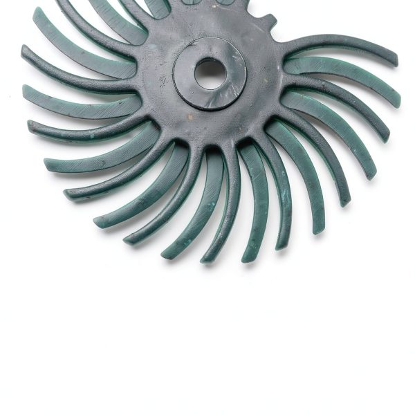 Radial Bristle Disc 1" 80 Grit Set by HARFINGTON Green-4
