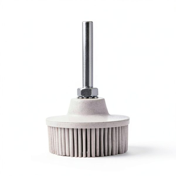 2 Inch Bristle Disc,6 Pieces Bristle Disc Grade - 120# 80# 50# Grit Abrasive Coating Removal Disc for Metal with 1/4 Inch Shank Attachment-3
