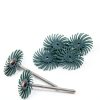 Radial Bristle Disc 1" 80 Grit Set by HARFINGTON Green-3