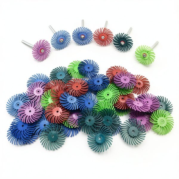 1Inch Radial Bristle Disc Polishing Kit BDSHOME 66pcs Grit Set-6