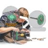 Radial Bristle Disc Kit 42pcs 1in NIANNIAN Grit Brush Set-5