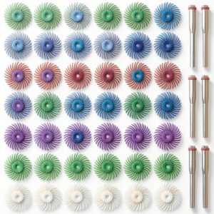Radial Bristle Disc Kit 42pcs 1in NIANNIAN Grit Brush Set-0
