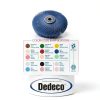 Dedeco Sunburst Radial Bristle Disc 2" 400 Grit Blue 1/4" Arbor-2