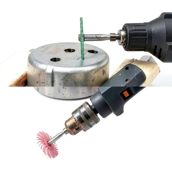 Radial Bristle Disc Kit 42pcs 1in NIANNIAN Grit Brush Set-6