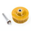 6 Pack 2 Inch Bristle Disc Grit 50# 80# 120# with 1/4" Shank Attachment Abrasive Coating Removal Disc for Metal (6, 2 inch)-5
