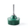 Honoson 6 Pieces 2 Inch Bristle Disc Grit Abrasive Bristle Disc 50# 80# 120# with 1/4 Inch Shank Attachment Abrasive Coating Removal for Metal-1