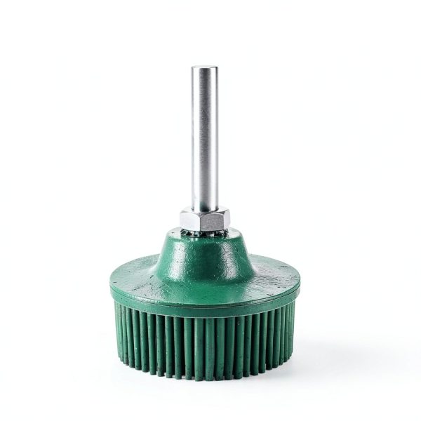 Honoson 6 Pieces 2 Inch Bristle Disc Grit Abrasive Bristle Disc 50# 80# 120# with 1/4 Inch Shank Attachment Abrasive Coating Removal for Metal-1
