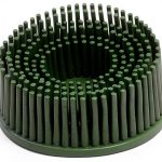 3M 07524 Roloc 2" x 5/8 Tapered Coarse Bristle Disc (Pack of 10) , Green-0