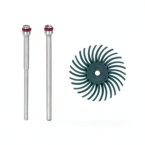 Radial Bristle Disc 1" 80 Grit Set by HARFINGTON Green-1