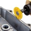 3M Cubitron Radial Bristle Brush 6in x 1/2in x 1in with Adapter-5