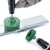 6 Pack 2 Inch Bristle Disc Grit 50# 80# 120# with 1/4" Shank Attachment Abrasive Coating Removal Disc for Metal (6, 2 inch)-3